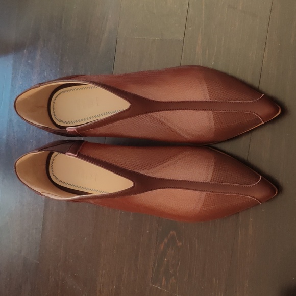 TIBI Joe Mesh Wine Booties Size 37.5 - Picture 1 of 8